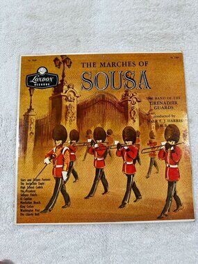 The Marches Of Sousa LP The Band Of The Grenadier Guards London Records 33 Vinyl
